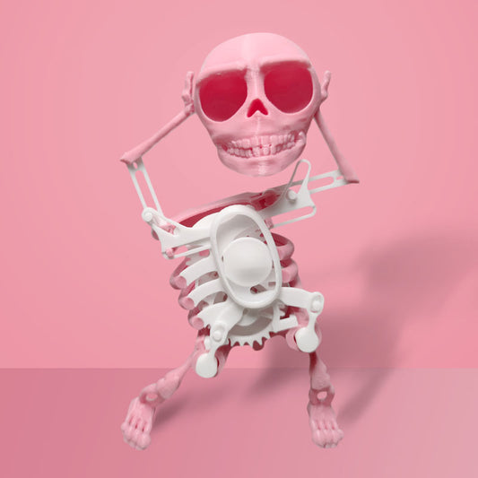 (🍭April Fools' Day sale - 50% OFF) 💀3D Printed Dancing Skull Toy